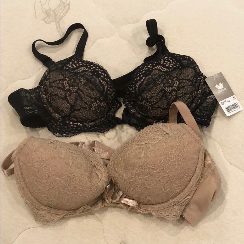 Two New Underwire Lace Wacoal Bras
